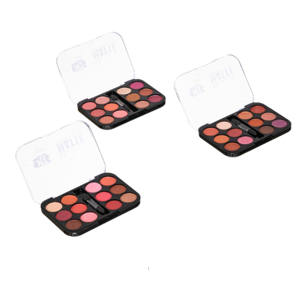 12 Renk Far Paleti - 3'lü Set - 2